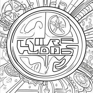 Classic Star Wars Logo Coloring Page 43373-36101