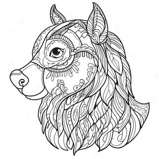 Therapeutic Animals Coloring Page 43383-36105