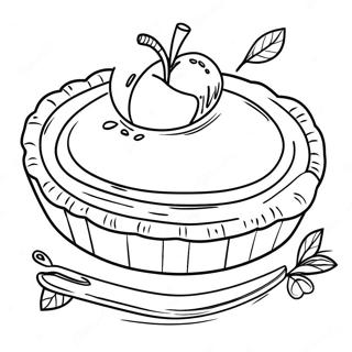 Apple Pie Coloring Pages