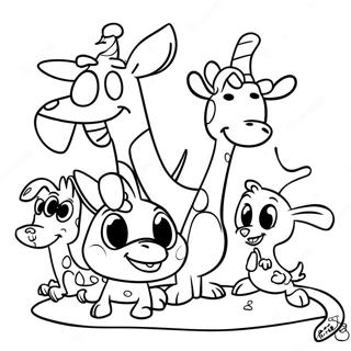 Rocko And Friends Coloring Page 43423-36141