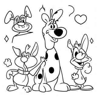 Rocko And Friends Coloring Page 43423-36142