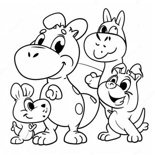 Rocko And Friends Coloring Page 43423-36144