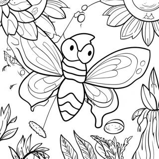 Majestic Hivewing Coloring Page 43433-36147