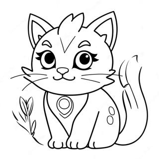 Litten Coloring Page 43442-36150