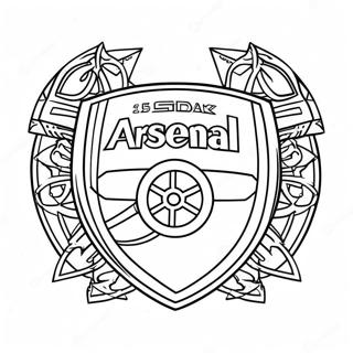 Arsenal Coloring Pages