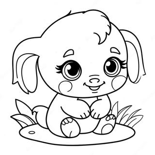 Cute Baby Animals Precious Moments Coloring Page 43503-36199