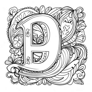 Letter E Coloring Page 4350-3506