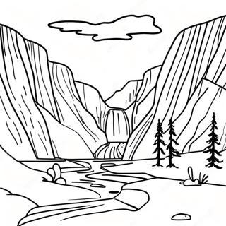 Yellowstone National Park Coloring Page 43532-36218