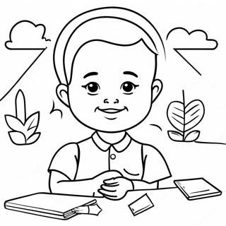 Montessori Coloring Page 43552-36239