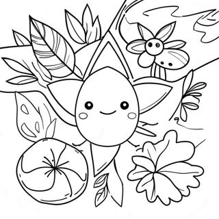 Montessori Nature Exploration Coloring Page 43553-36247