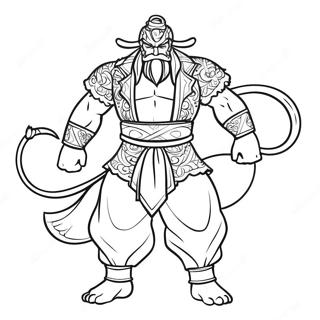 Muzan Coloring Pages