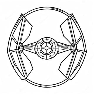 Tie Fighter Coloring Page 43632-36303