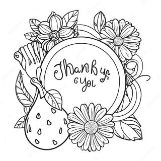 Thank You Coloring Page 43652-36310