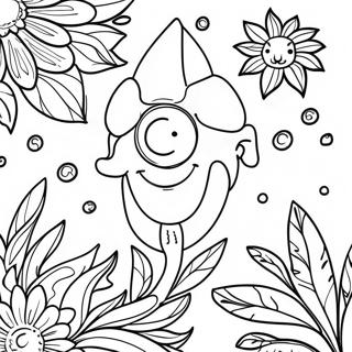 420 Themed Nature Coloring Page 43683-36346