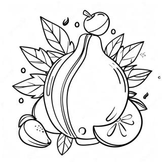 Rosh Hashanah Coloring Page 4370-3524