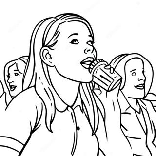 Ms Rachel Singing With Friends Coloring Page 43723-36376