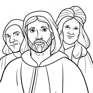 Bible Heroes Coloring Pages