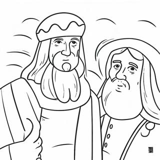 Bible Heroes Coloring Page 43772-36415