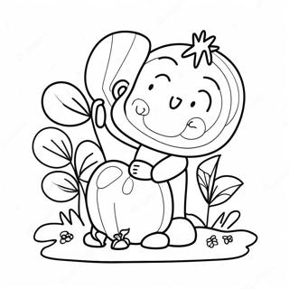 Thank You For Helping Me Grow Coloring Page 43782-36424