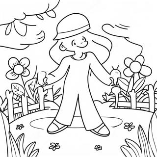 Grateful Garden Coloring Page 43783-36432