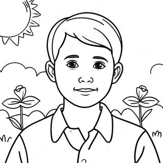 Son Coloring Page 43812-36446