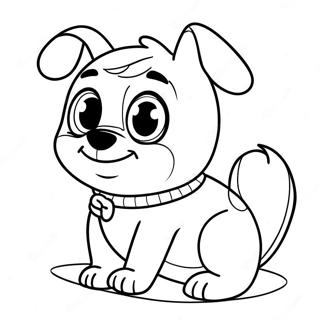 Puppy Dog Pals Adventure Coloring Page 4381-3533