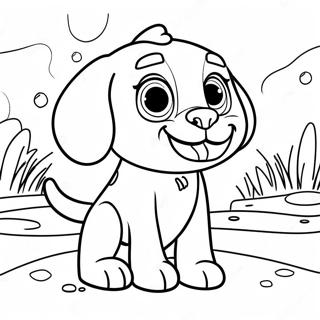 Puppy Dog Pals Adventure Coloring Page 4381-3536