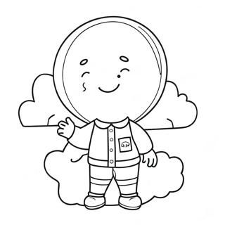 Balloon Boy Coloring Pages