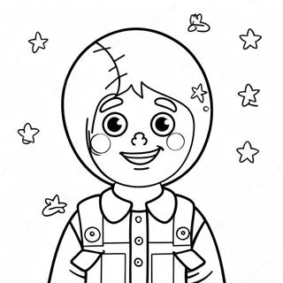 Balloon Boy Coloring Page 43832-36471