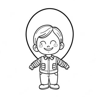 Balloon Boy Coloring Page 43832-36472