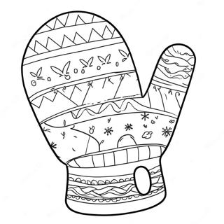 The Mitten Coloring Pages