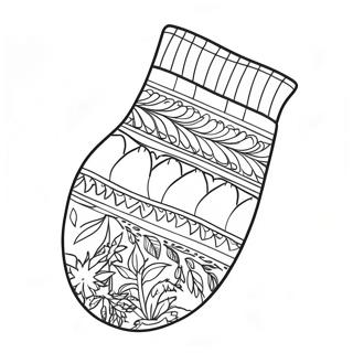 The Mitten Coloring Page 43842-36468