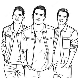 Big Time Rush Coloring Page 43852-36482