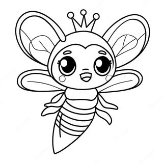 Lol Queen Bee Coloring Page 43932-36538