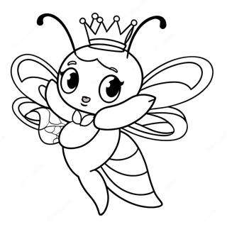 Lol Queen Bee Coloring Page 43932-36539