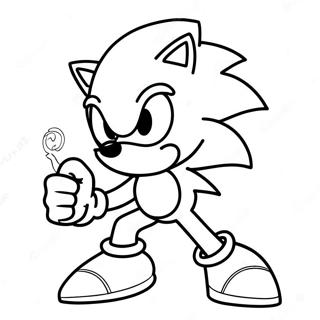 Sonic Prime Nine Coloring Pages