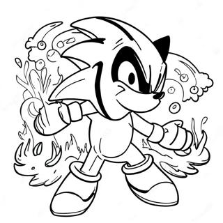 Sonic Prime Nine Coloring Page 43942-36550