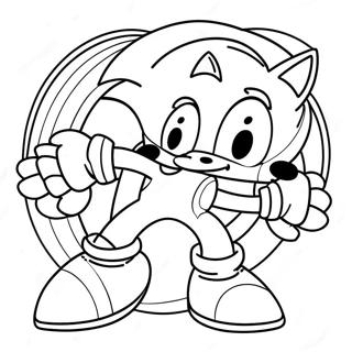 Sonic Prime Nine Coloring Page 43942-36552