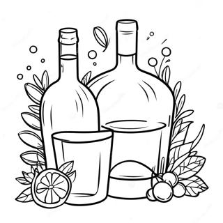 Alcohol Coloring Page 43962-36562