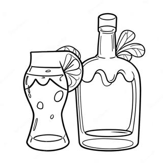 Alcohol Coloring Page 43962-36563