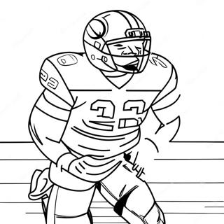 Nick Chubb Coloring Pages