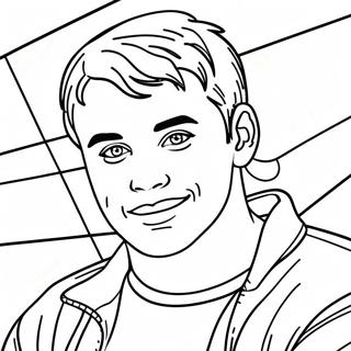 Jake Paul Coloring Page 43992-36574