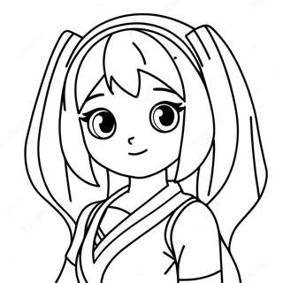 Miku Coloring Page 4400-3548