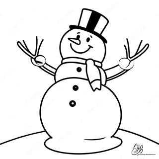 Frosty The Snowman Coloring Pages