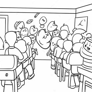 Back To School 2nd Grade Coloring Pages