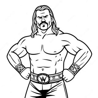 Wwe Coloring Page 44062-36642