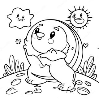 Cute Earth Day Coloring Page 44072-36655