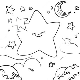 Night Sky Coloring Page 44092-36672