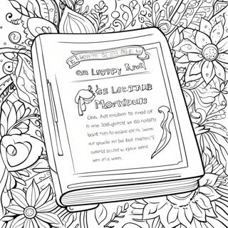 Bible Journaling Coloring Page 44112-36684