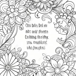 Inspirational Bible Verses Coloring Page 44113-36695